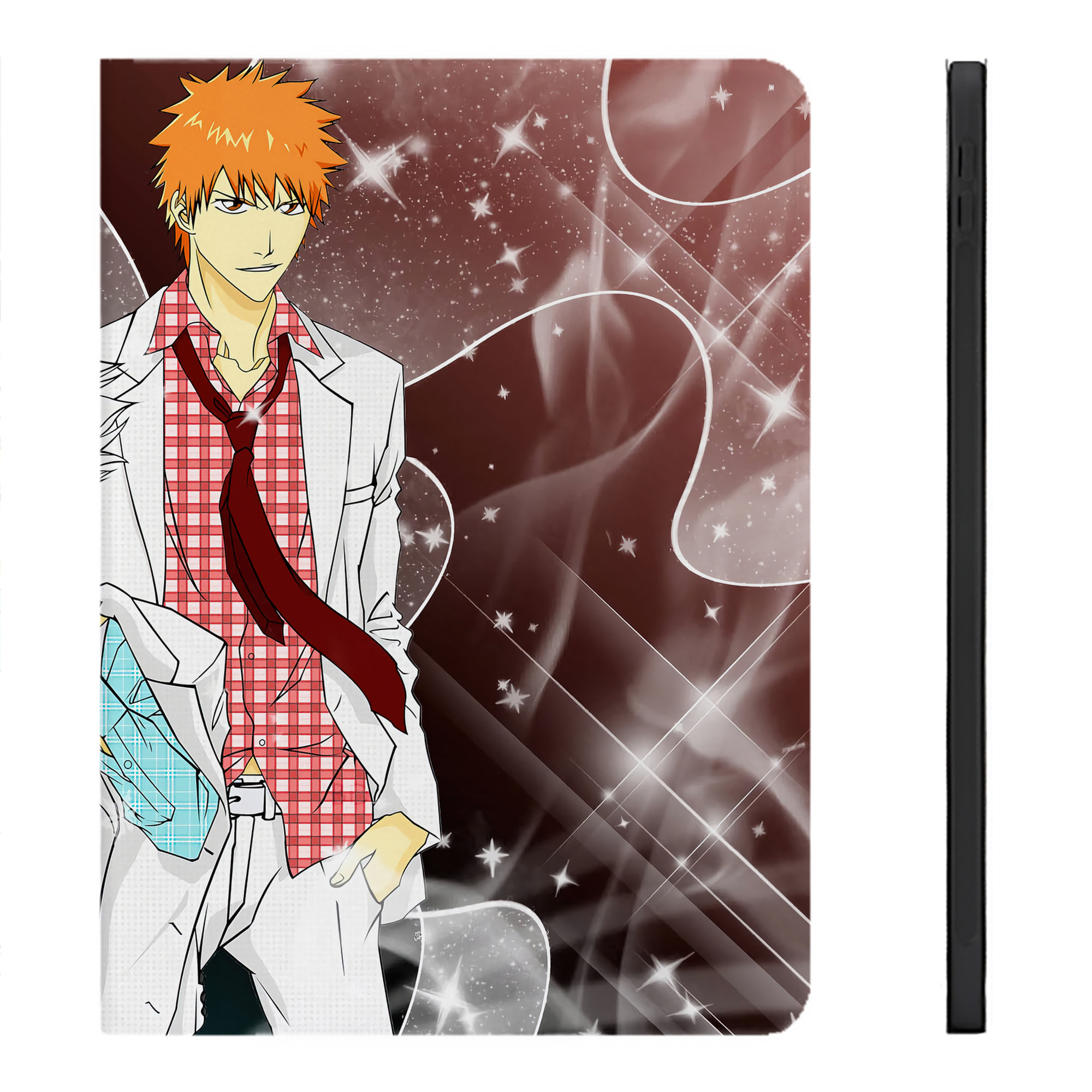 （画像用） ブリーチ BLEACH IPadケース ペンホルダー付き ブックスタイルデザイン